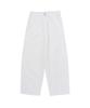 CARGOBROS FOR WOMAN Curved Stitch Bio Cotton Pants (Ivory)