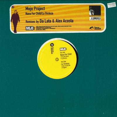 12-дюймовая пластинка MOJO PROJECT - Nana For Child / La Tristeza LMNKV08 LOVEMONK 2005 Неизвестная танцевальная и электронная Б/У