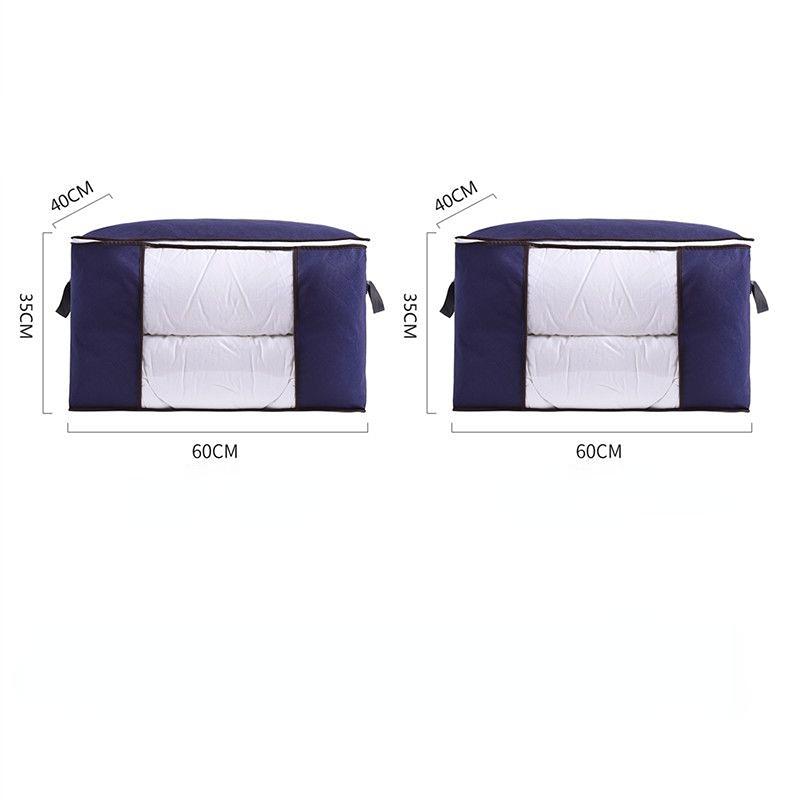 Складная сумка для домашнего хранения 1/2/3/4/4 шт., новая водонепроницаемая ткань Оксфорд, постельное белье, подушки, одеяло, сумка для хранения, сумка для хранения одежды, органайзер