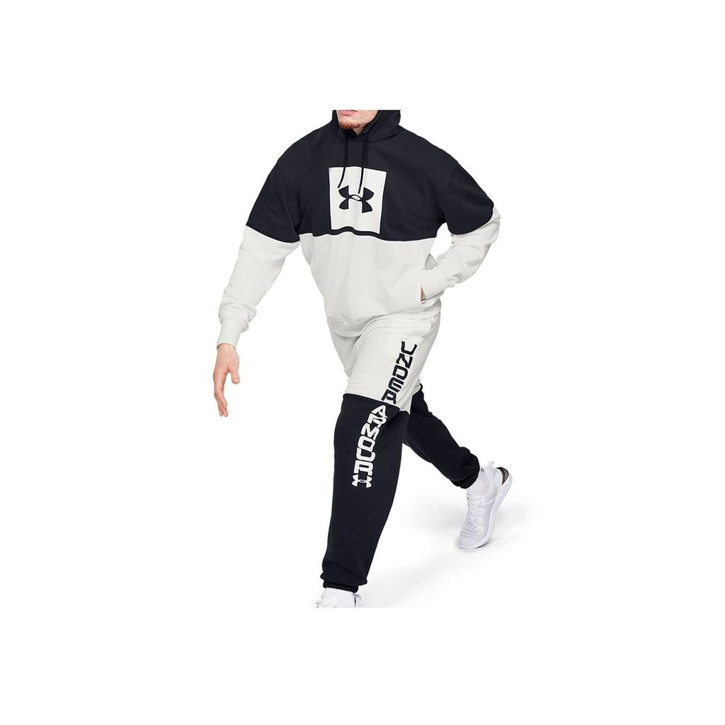 Under Armour Tapered Training Joggers Men Bottoms Agate-White 1345603-112