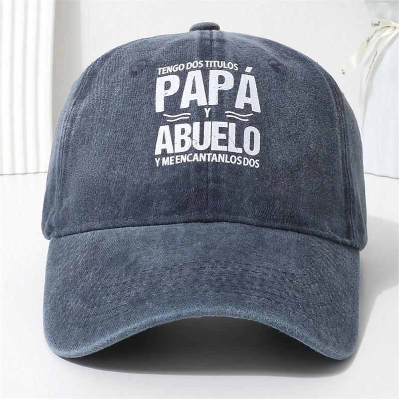 Letter print baseball hat European and American fashion versatile simple male and female couples student chic Japan and South Korea