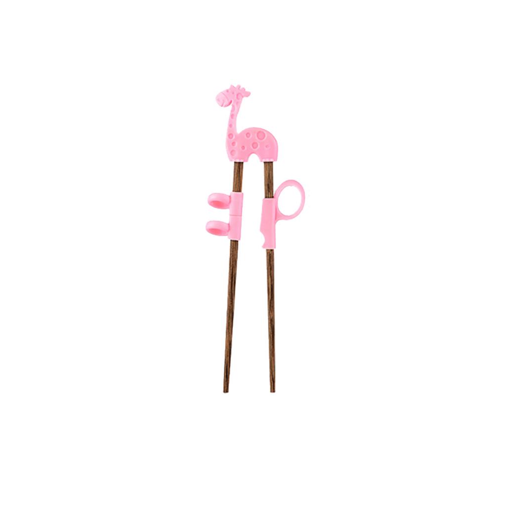 Kids Training Helper Portable Cartoon Learning Training Chopsticks Children Tab