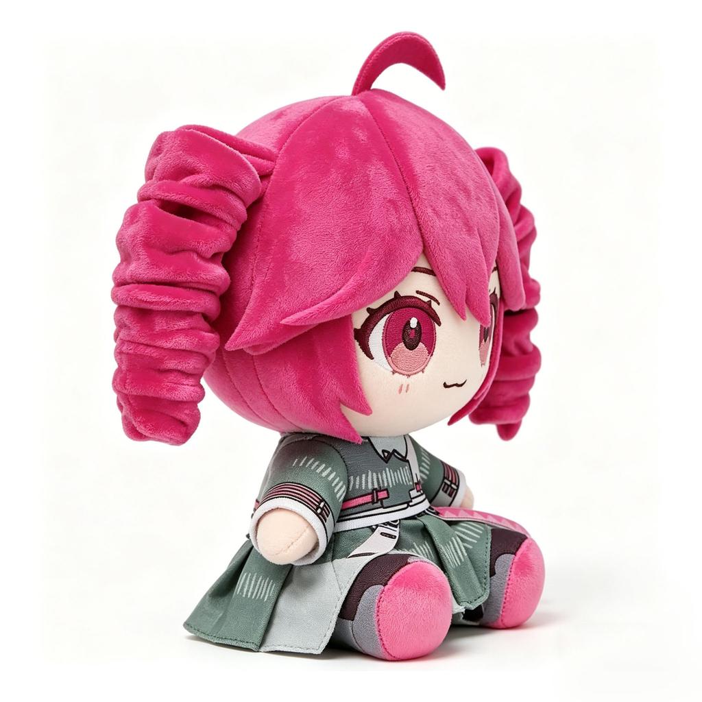 Accent Teto Plush Doll Anime Virtual Singer Cute Cartoon Doll Soft Adorable Plush