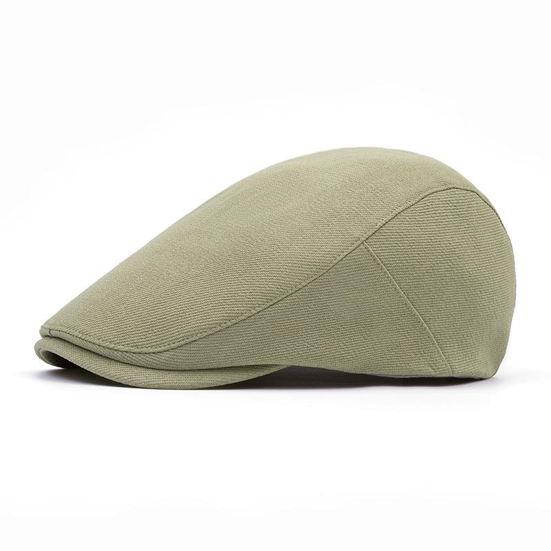 Однотонная кепка мужская солнцезащитная шляпа Forward Cap Beret Женская кепка британского газетчика