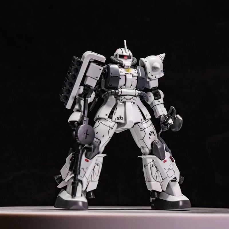 GTO ZAKU II Белый Волк Шин Мацунага HG 1/144 Механическая Сборная Модель Набор Фигурок-Роботов Игрушки-Пазлы для Мальчиков Настольное Украшение Кукла