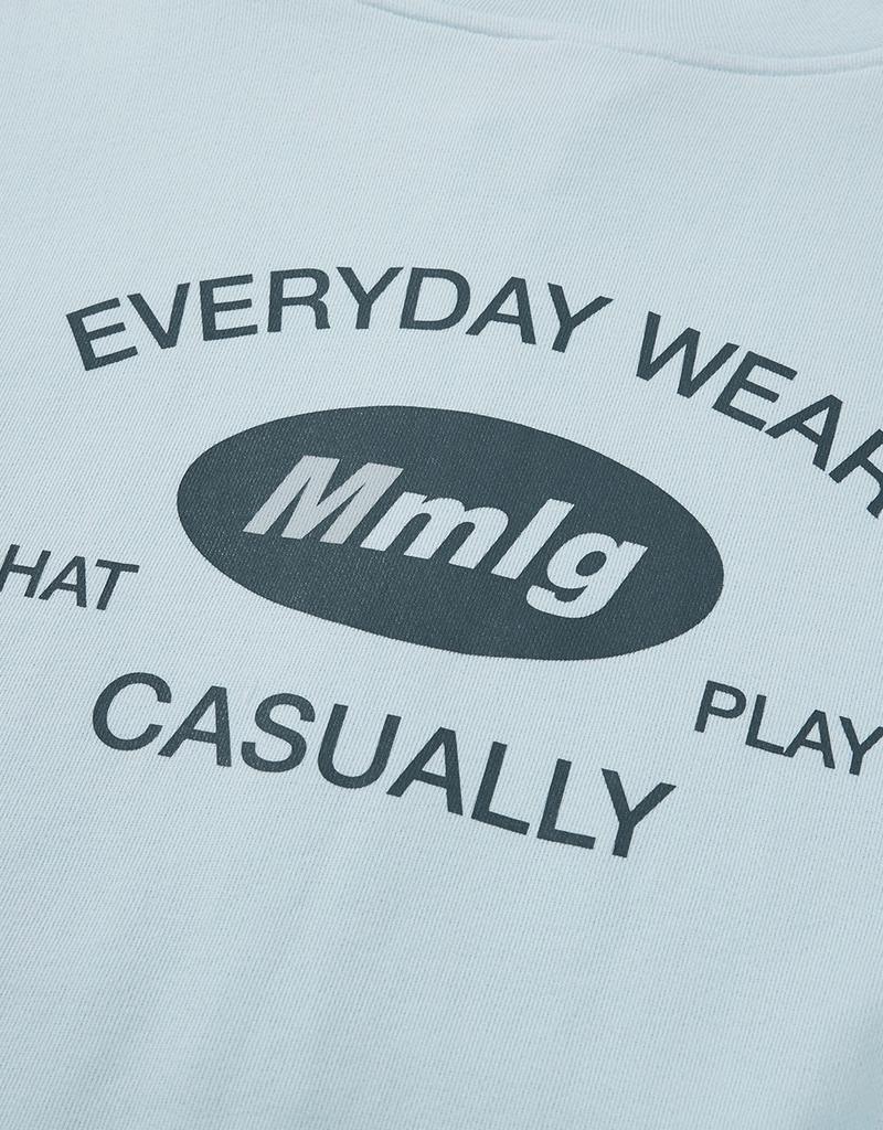 Mmlg [Mmlg] Символплей Худи на молнии (Голубой лед)