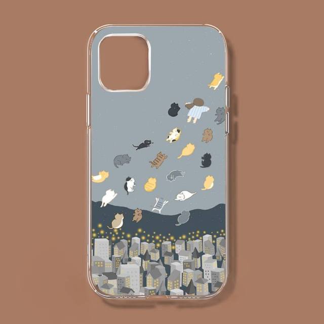 Чехол для телефона с милыми японскими кошками в стиле ретро для Iphone 11 12 13 Mini Pro Xs Max 8 7 6 6s Plus X 5S Se 2020 Xr