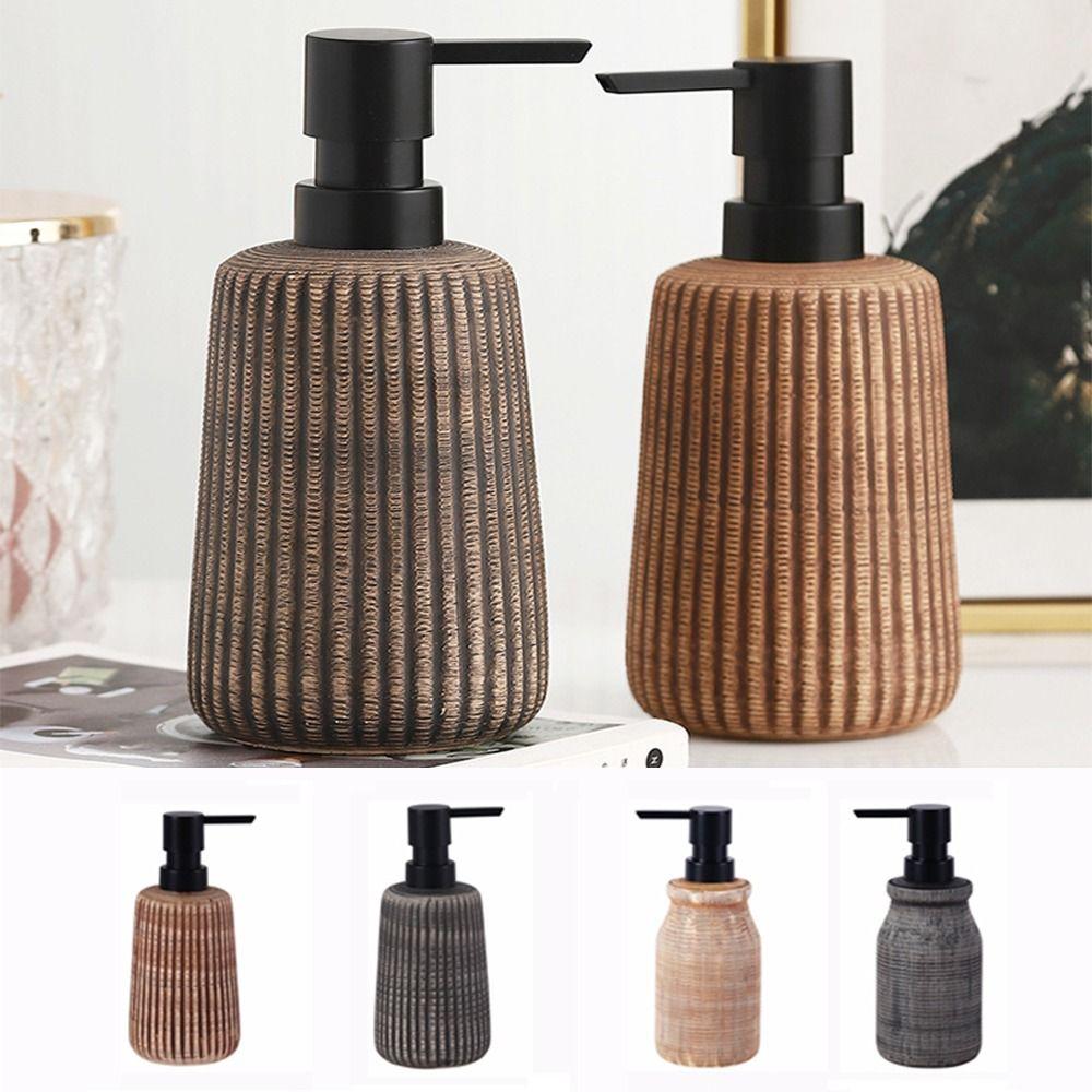 Vintage Hand Wash Dispenser Refillable Foam Pump Bottle Modern Ceramic Soap Dispenser Kitchen