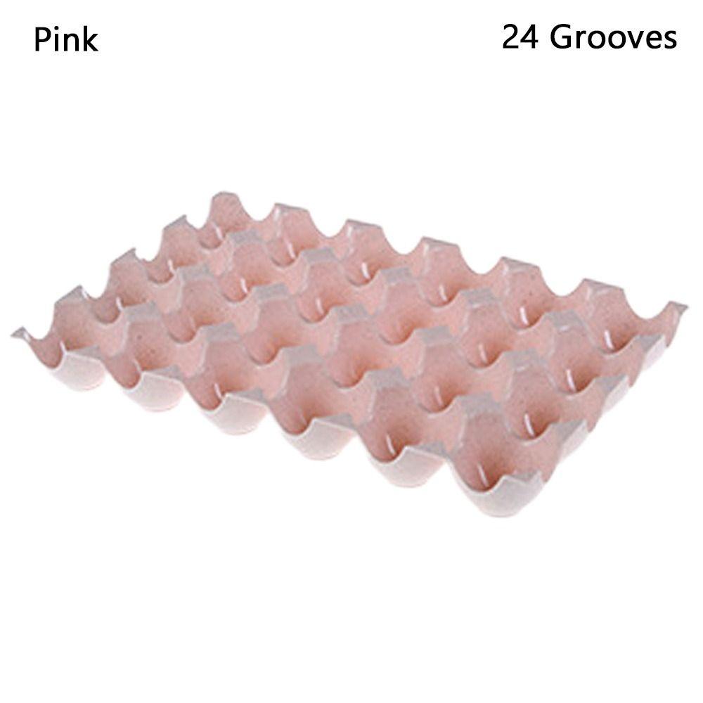 Ящик для хранения яиц большой емкости, диспенсер для яиц с 24/15 канавками для кухни, модный контейнер для яиц