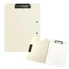 Восточный лист Папка-планшет, А4 Двусторонняя доска для файлов, Вертикальное и горизонтальное крепление, с двойными зажимами [22,7 x 31 см] (бежевый)