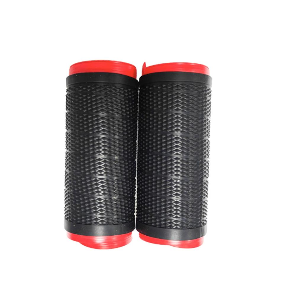 Housse de guidon de moto en Silicone auto-rétrécissante, antidérapante, Anti-Vibration, housse de protection pour poignée de moto, 2 pièces