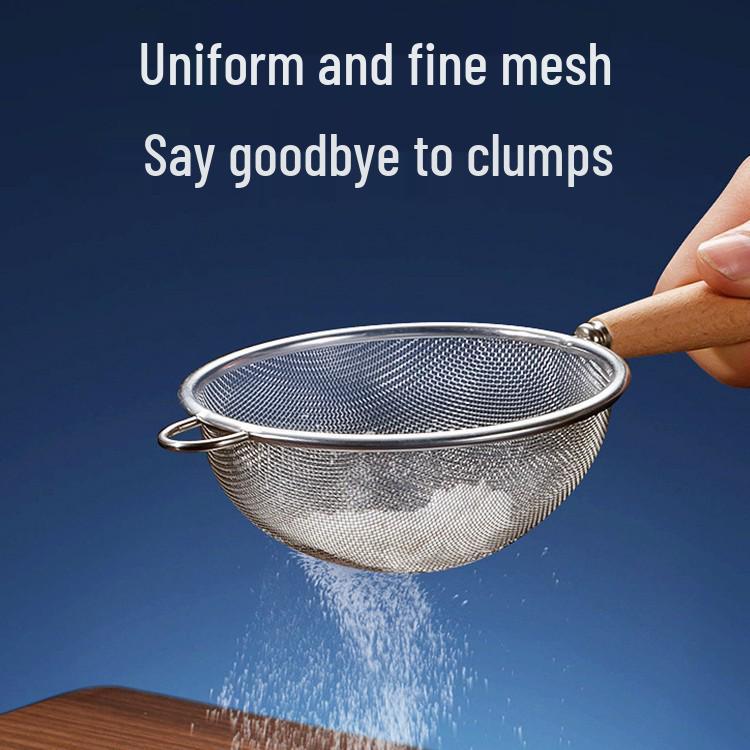 Скиммерная ложка из нержавеющей стали для муки, соевого молока, масла, сока и кухонных задач, защищающих от ожогов