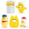 Ken Elephant Stray Cat Gundan Dai 3 Dan x 5 типов Набор игрушек-капсул Gacha Gacha
