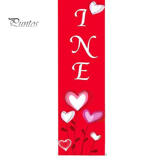 1 пара приветственных знаков на День святого Валентина, привлекательная подвесная вывеска для крыльца для праздничного наружного украшения