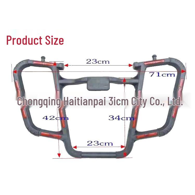 Haiyuepai Motorcycle Bumper for Honda Phantom - Multi-Model Universal Fit