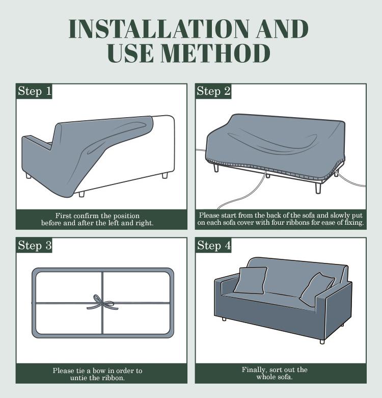 Чехол для дивана с принтом LANMOLIFE в различных цветах Чехлы для диванов Высокоэластичные чехлы для диванов Чехлы для подушек на 1/2/3/4 сиденья
