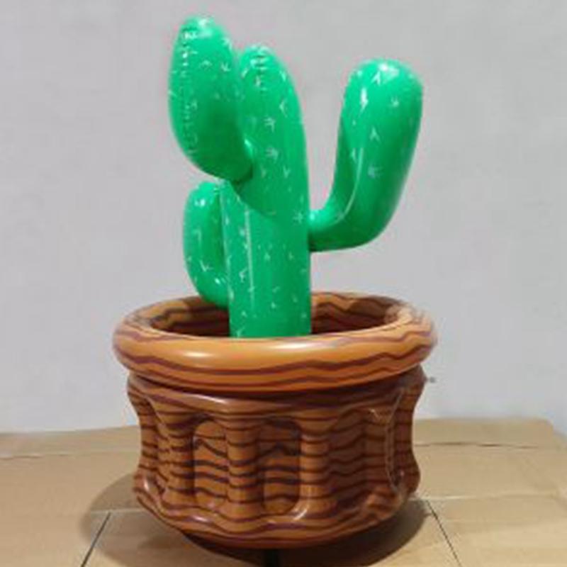 Охладитель для напитков на пляжной вечеринке, подставка для льда, контейнер для льда, пластиковый надувной плавающий держатель для льда из кокосового ореха