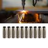 10pcs Insert Type MIG Welding Nozzle 12mm Diameter Welding Torch Nozzle MAG Welding Nozzle  For 15AK