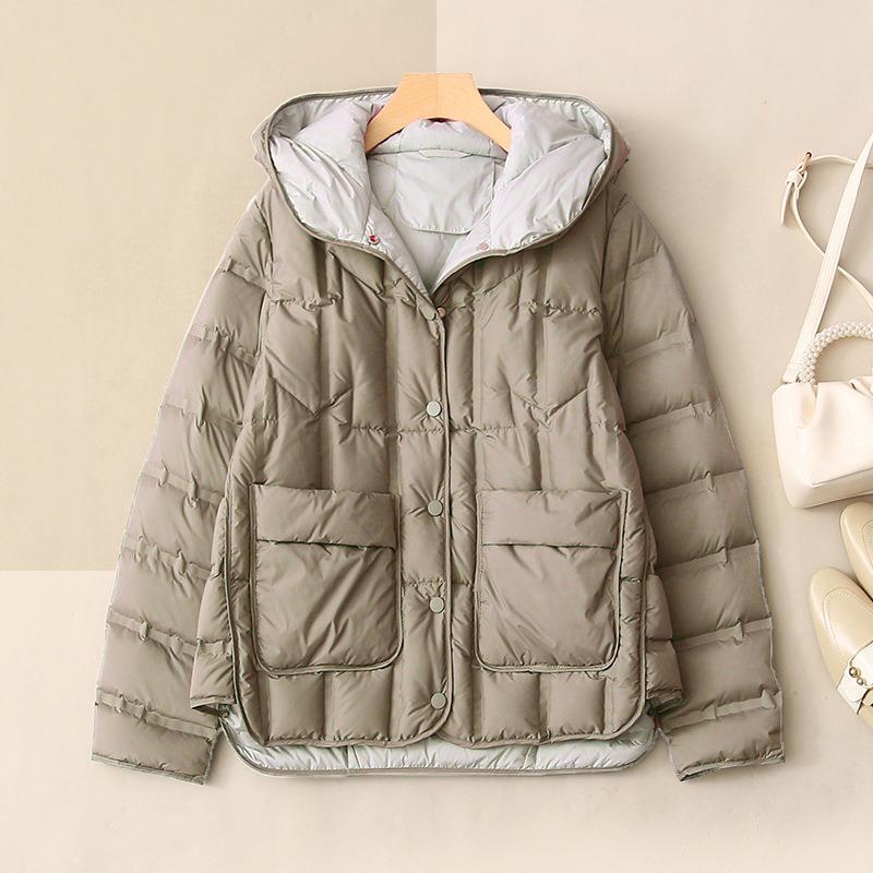 Women's Winter Short Jacket Single-breasted Loose Thickened Bread Clothing