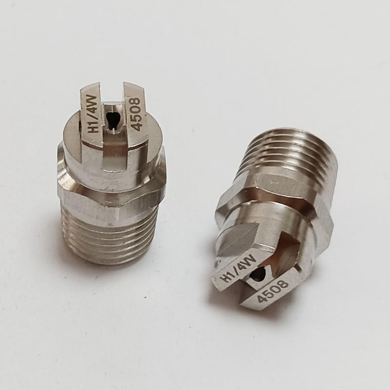 1/4" BSPT нержавеющая сталь плоскоструйная форсунка для очистки