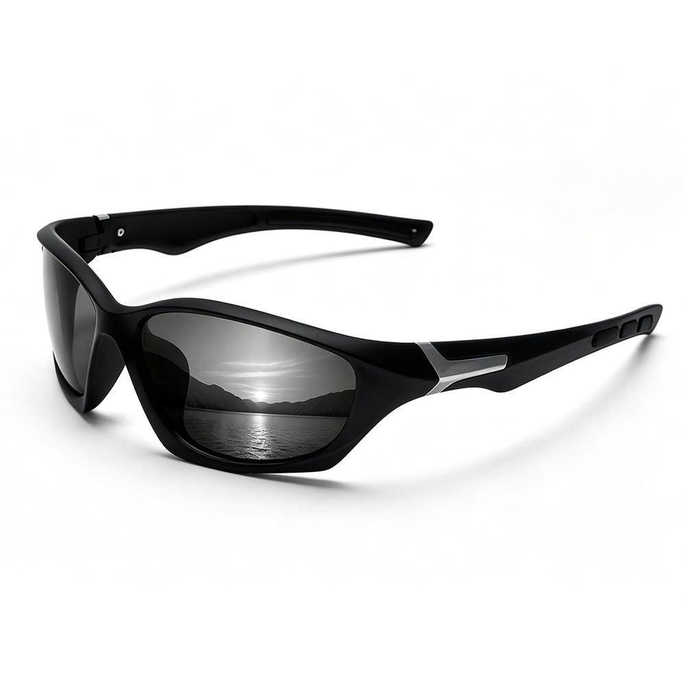Polarized Sports Sunglasses for Men UV400 Driving Fishing Cycling Sunglasses Lightweight Outdoor Running Shades Eyewear