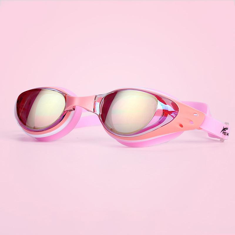 Очки для плавания с покрытием для близорукости, мужские и женские профессиональные очки для плавания в бассейне, водные виды спорта, водонепроницаемые очки, противотуманные очки с УФ-защитой, новые