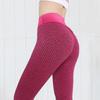Трансграничные сотовые брюки для йоги, жаккард с высокой талией, спортивные леггинсы большого размера с эффектом подтяжки ягодиц для женщин