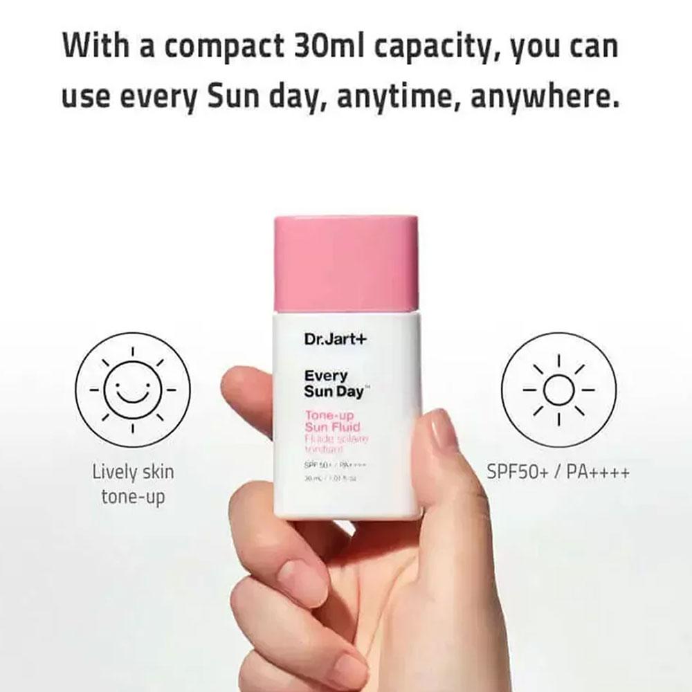 Доктор. Jart Every Sun Day Тонизирующий солнцезащитный флюид 30 мл (SPF50 +)