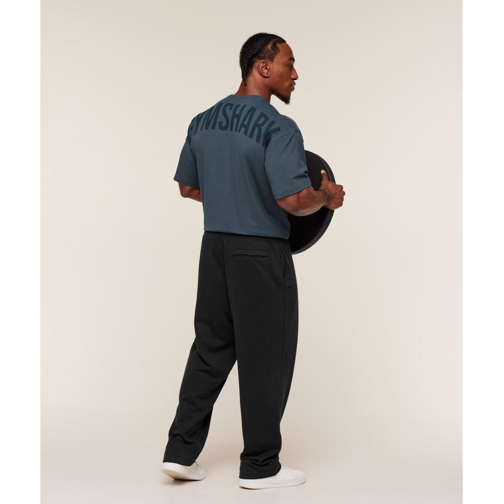 Gymshark Power T shirT Gs sTealTh Blue A4b9w Ud6s