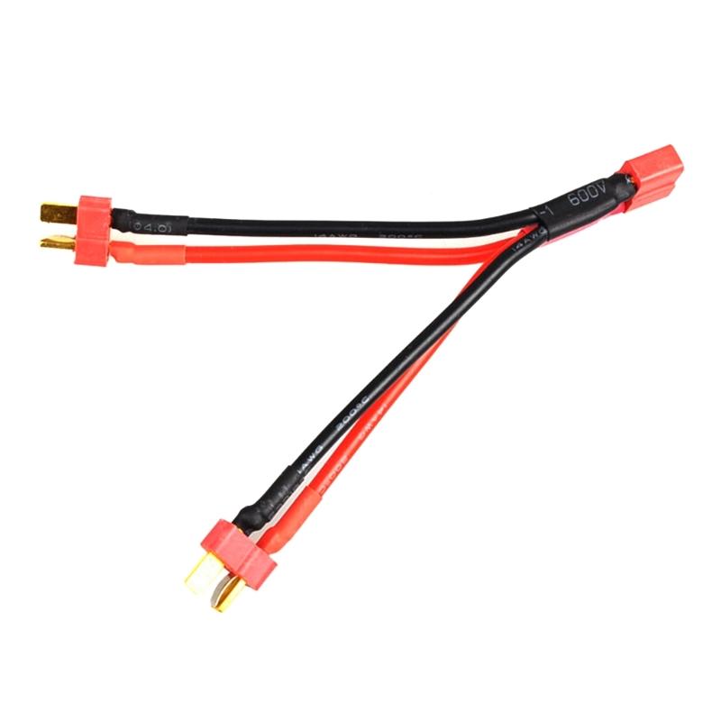 Разветвитель-адаптер T-Plug 1 гнездо на 2 штекера. Подключение двух устройств одновременно с помощью этого разъема для Li-ion аккумуляторов.