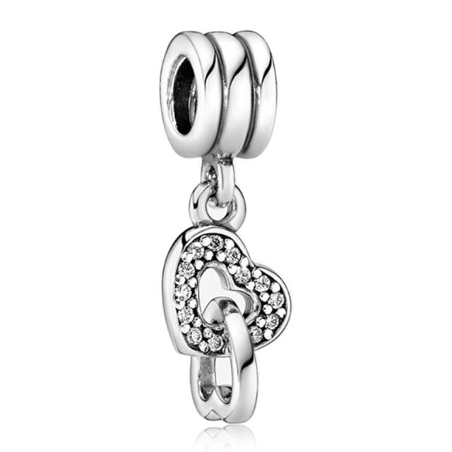 202 Серебряный Цвет Животное Музыкальная Корона Мальчик Подвеска Подходит Браслет Шарм DIY Женские Оригинальные Модные Подарки
