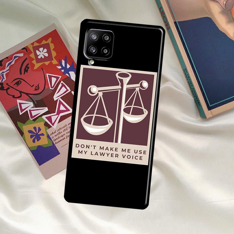 Чехол-арт с узором "Адвокат Судья" Для Samsung Galaxy A52 A32 A12 A33 A06 A16 A26 A36 A56 A15 A53 A13 A34 A54 A14 A35 A55