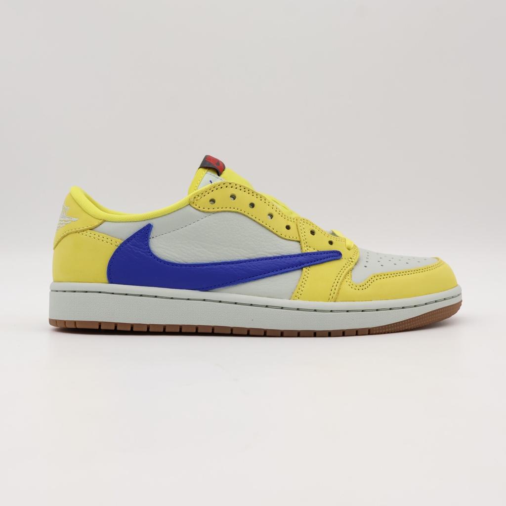 DZ4137-700 Трэвис Скотт Nike Air Jordan 1 Retro Low OG Canary (Женский)
