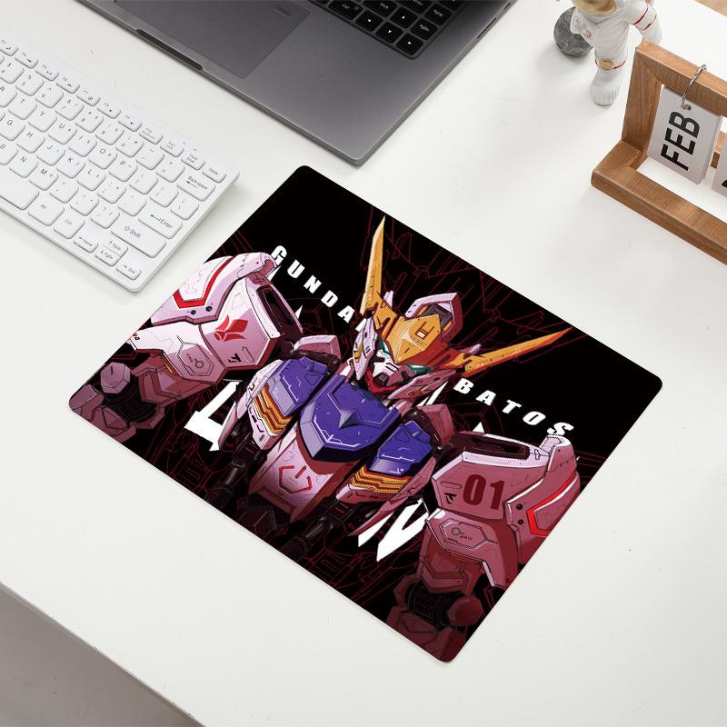 Gundam Anime Mouse Pad: Small Desk Mat with Precision-Locked Edges