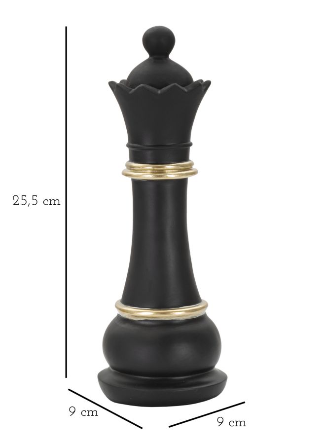 Королева Черный и Золотой См Ø 9X25,5