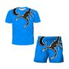 Kids Set T-shirts Handsome Scorpion Graphic 3D Printed Children's Suit T-shirt Clothing Sets Halloween Costume Boys T-shirts Shorts