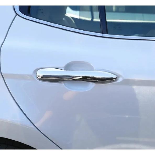 Для Toyota Prius 50 60 XW50 2016 2017 2018     ABS Углеродно-черные Накладки на Ручки Дверей Аксессуары для Стайлинга Автомобиля