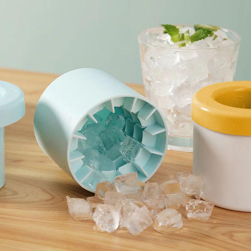 Ice Bucket Cup Mold Silicone Ice Cube Tray Homemade DIY Refrigerator Freeze Ice Maker Creative Ice Cube Mold Kitchen Accessories