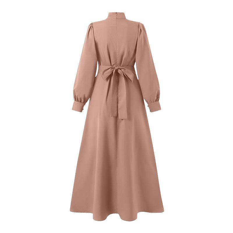 Мода Женщины Исламская Одежда Абая Кафтан Платье Хиджаб Дубай Малайзия Арабский Мусульманский Вечернее Платье