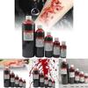 Versatile 500ml Liquid Fake Blood Bags Ideal For Halloween Costumes And Prank Props