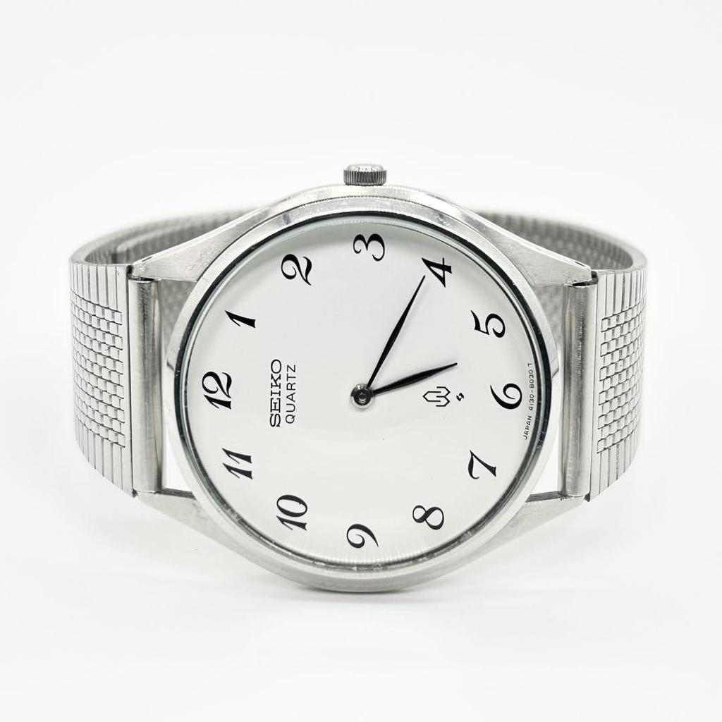 [Б/У] SEIKO 4130-8020 Винтажные кварцевые наручные часы