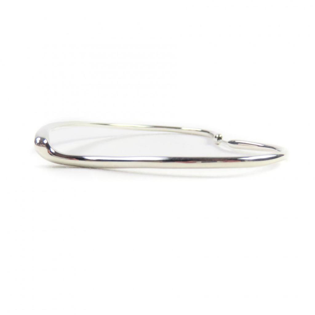 TIFFANY&Co. Open Heart Hoop Pierce Large For Both Ears Silver AG925 Women Used