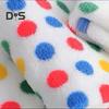 5 шт. кухонных полотенец Rainbow Dot Coral Velvet Rags Super Soft Absorbing Microfiber Towels Kitchen Drying Hands Tableware