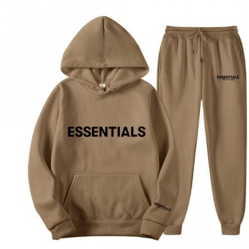 Мужской спортивный костюм с капюшоном и флисовой подкладкой, matching jogger pants set, спортивный повседневный наряд, осень