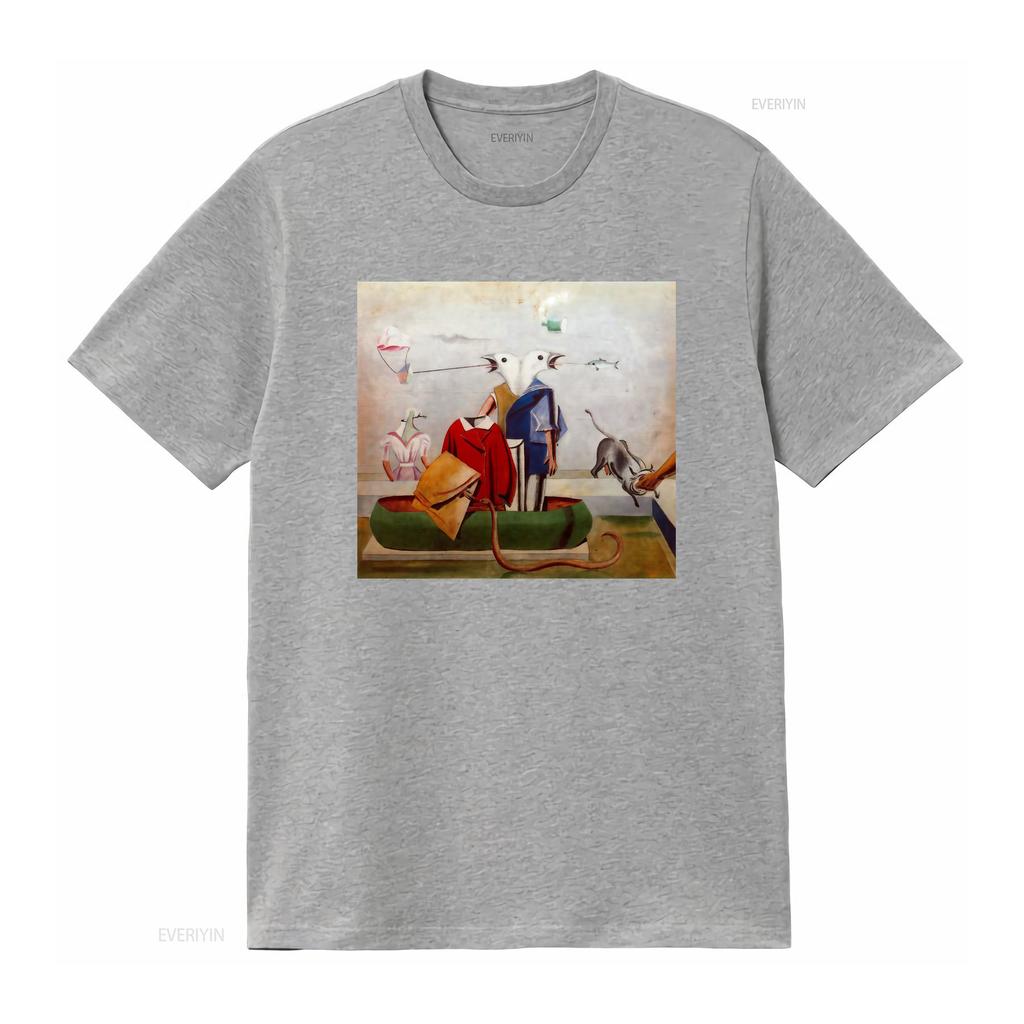 Birds Also Fish Snake And Scarecrow Max Ernst T Shirt Art Surrealism For Her Him Lover Vintage Homme Fashion