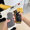 Continuous Fire Desert Eagle 2011 Pistol Shell Ejection Decompression Gun Empty Hanging Soft Bullet Launcher Toy Gun Gift