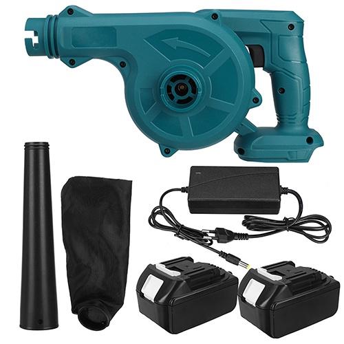 2000W Cordless Electric Air Blower & Suction Handheld Leaf Computer Dust Collector Cleaner Power Tools for 18V Battery