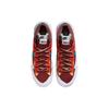 Nike Красные кроссовки унисекс KAWS x sacai x Blazer Low Team Hot-Lava White DM7901-600