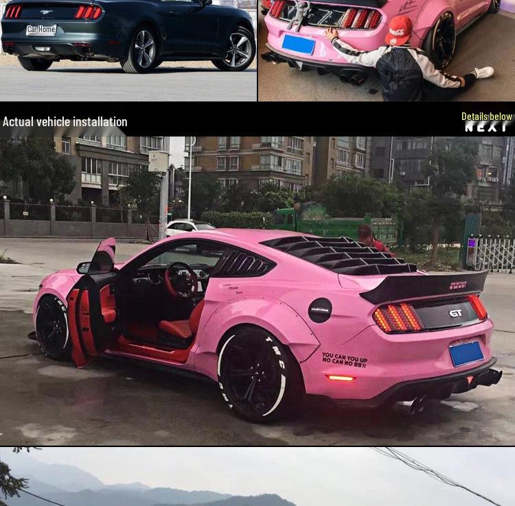 15-23 Ford Mustang Rocket Bunny Wide Body Rear Wing Trunk Lid Spoiler