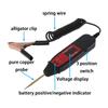 3-36V DC Car Two-Pole  Voltage Tester Lamp, Current Tester Pen Tool, Battery Tester Voltage Detector, Circuit Test Pen Diagnostic Tool,Alligator Clips